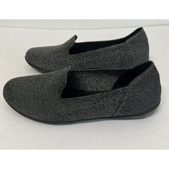 Bernie Mev Petra Slip on Loafer Stretchy Flats PEWTER Size 41/10-10.5 US new - Picture 7 of 14